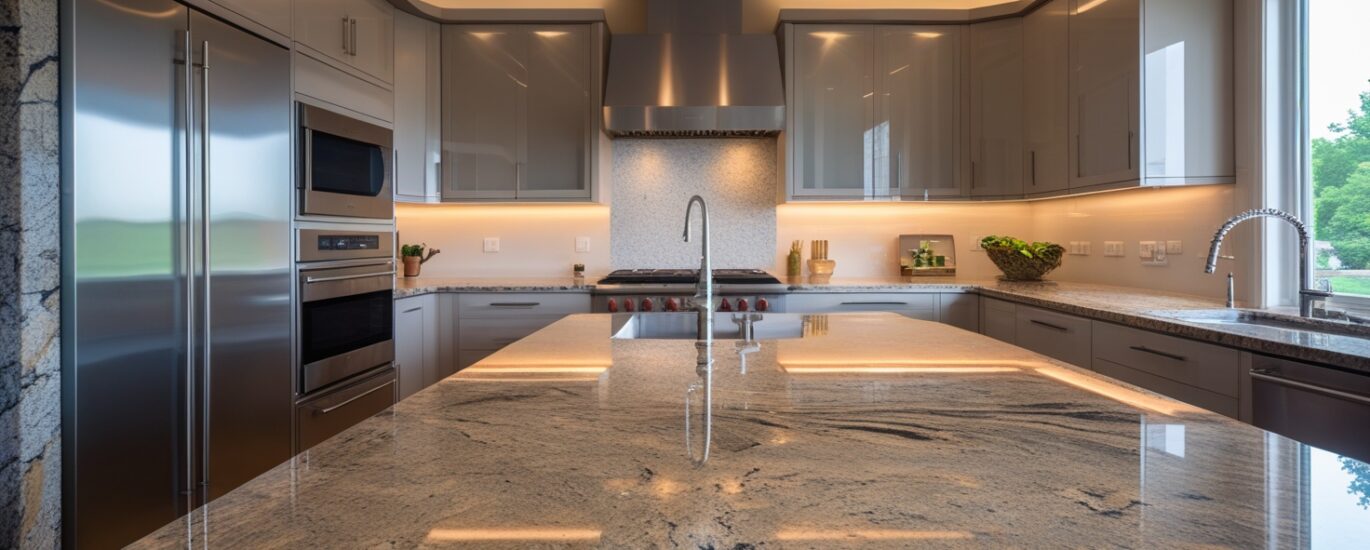 Kitchen Renovation with Granite Countertops in Milton Keynes, London