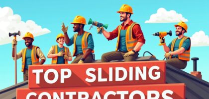 top sliding contractors